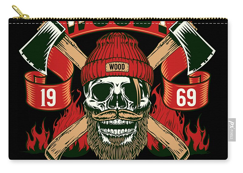 Woody the Lumberjack - Zip Pouch