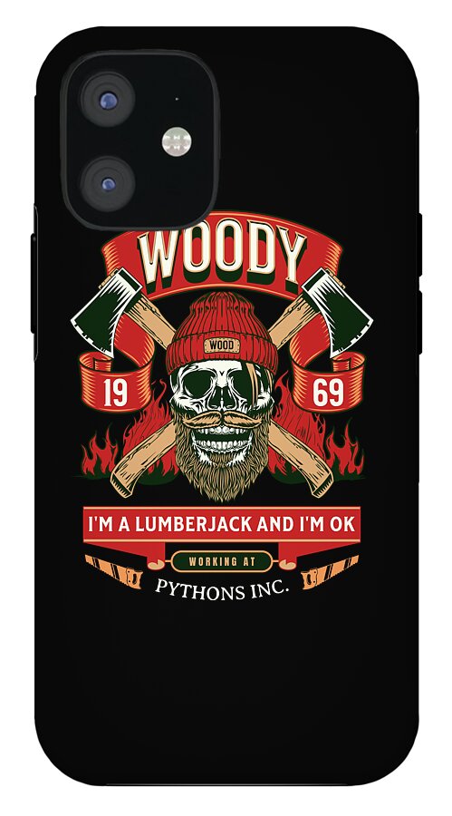 Woody the Lumberjack - Phone Case