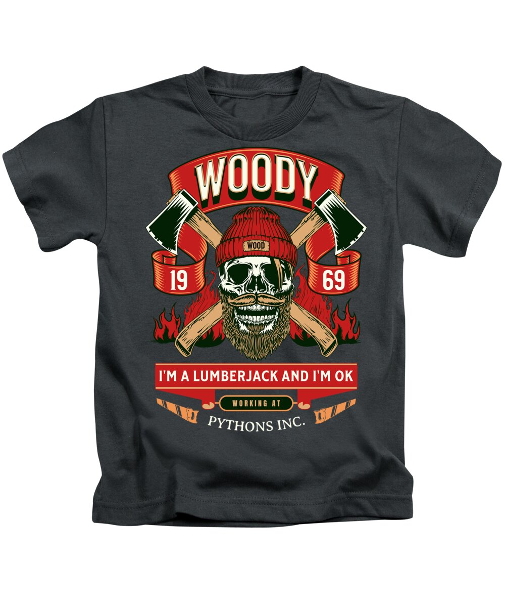 Woody the Lumberjack - Kids T-Shirt