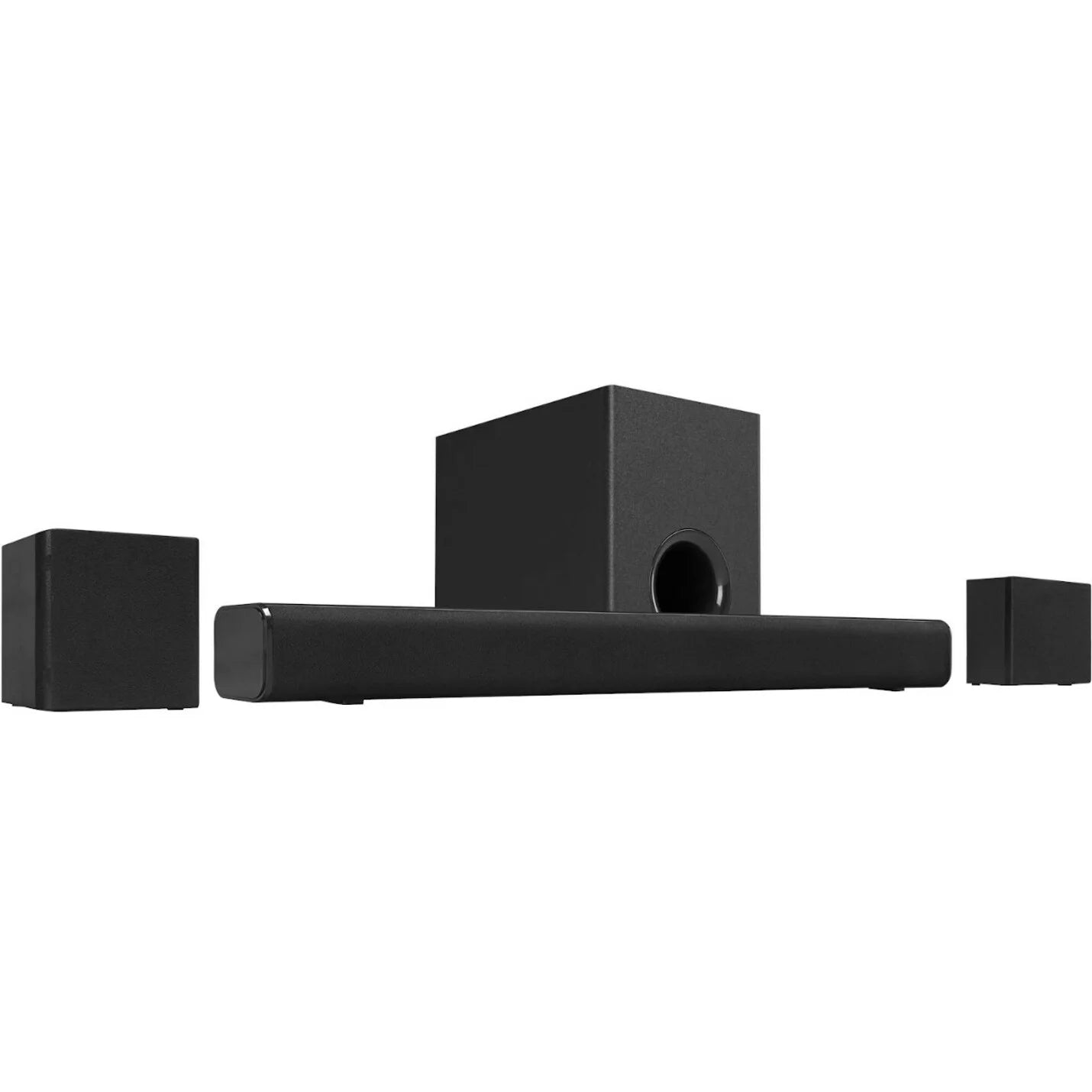 V5.0 Bluetooth 4.1 Channel Home Theater Speaker System with 24" Soundbar and Remote Control, ITBSW241B, Black