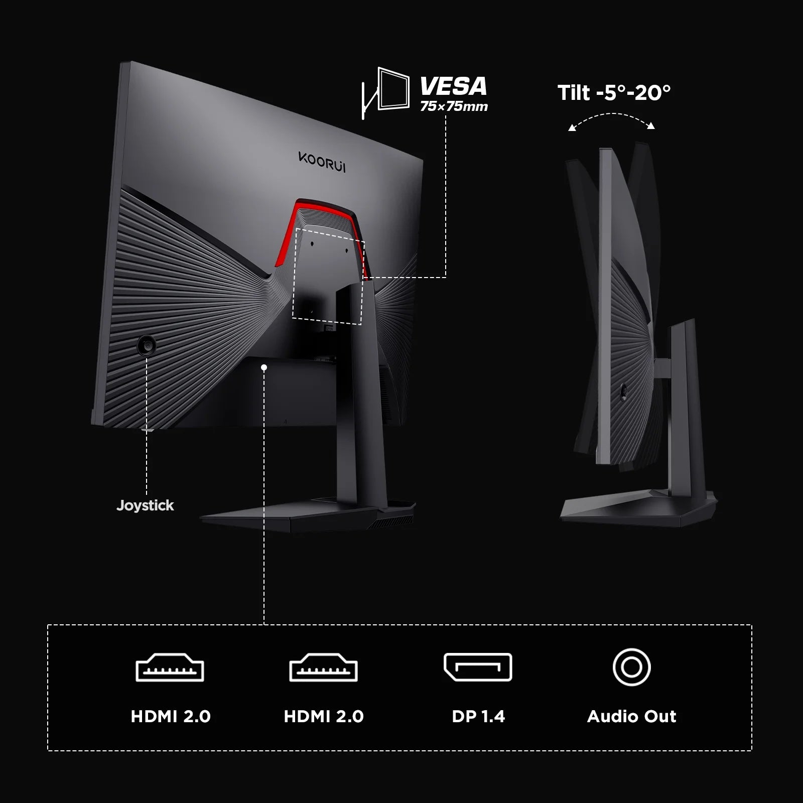 25" 170Hz FHD Gaming Monitor | Super Value Selection | 1Ms, 1080P, VA, Frameless, Displayport 25E3A