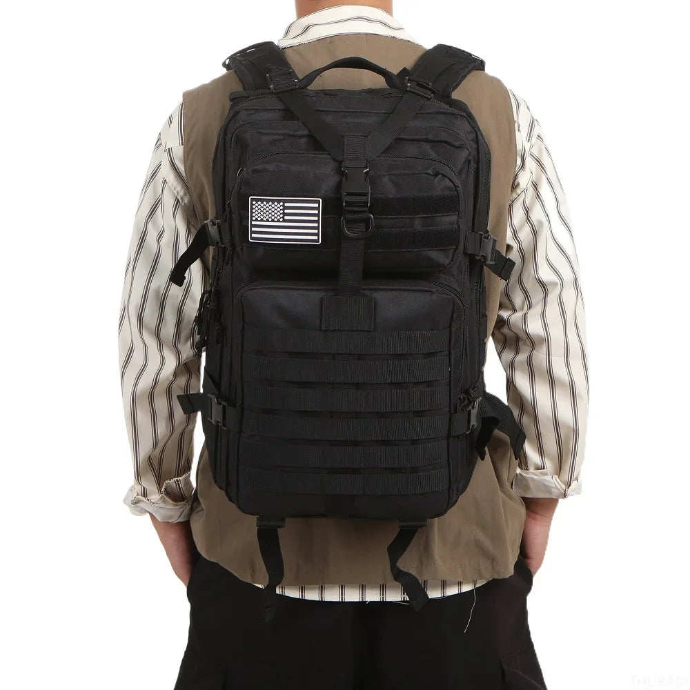 Military Tactical Backpack – 25L & 50L Waterproof Molle Rucksack
