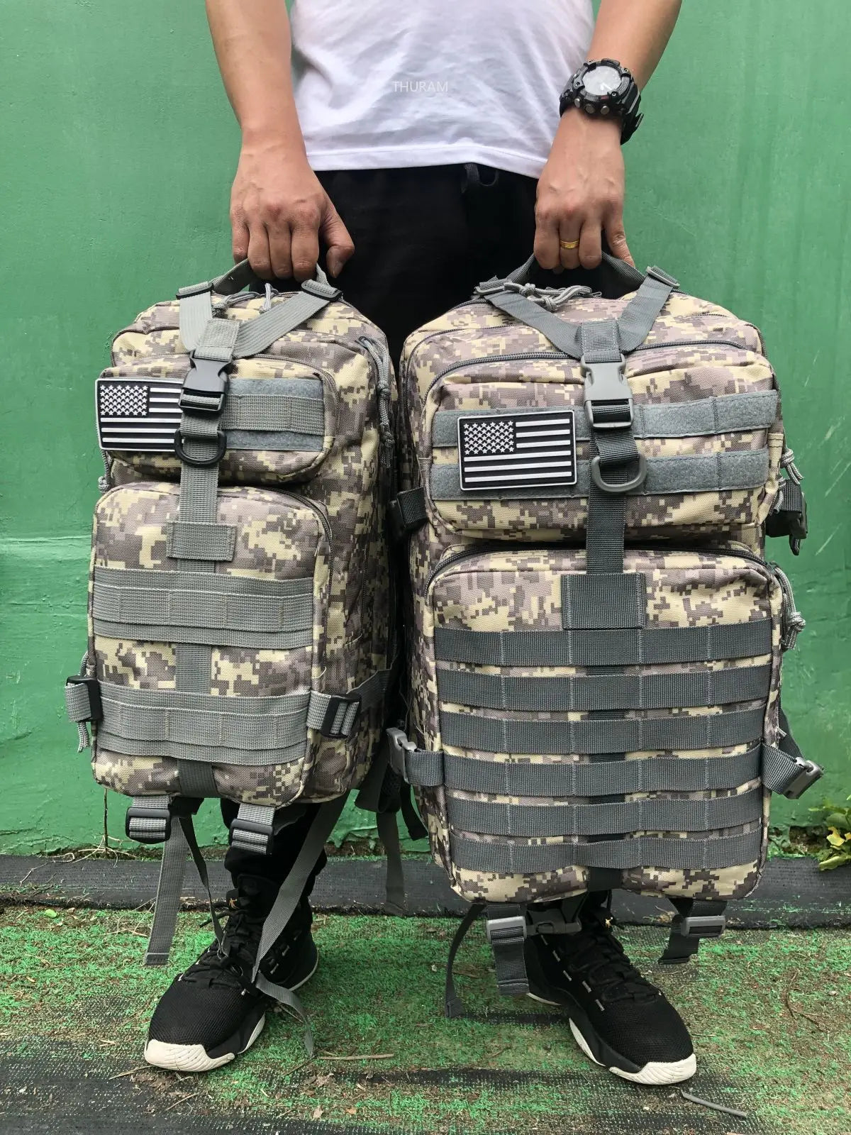 Military Tactical Backpack – 25L & 50L Waterproof Molle Rucksack