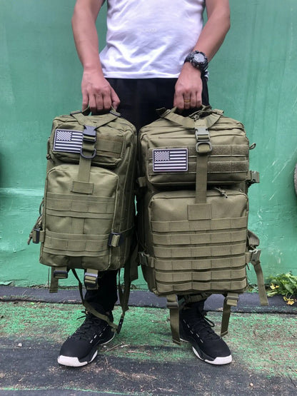Military Tactical Backpack – 25L & 50L Waterproof Molle Rucksack