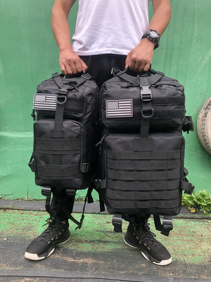 Military Tactical Backpack – 25L & 50L Waterproof Molle Rucksack