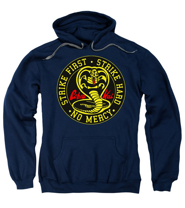 Cobra Kai Strike First Sweatshirt – No Mercy Karate Dojo Pullover