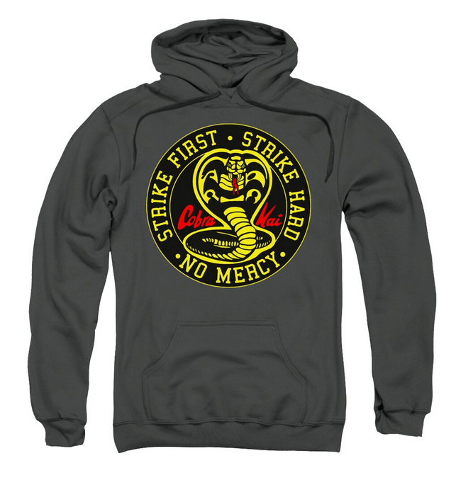 Cobra Kai Strike First Sweatshirt – No Mercy Karate Dojo Pullover