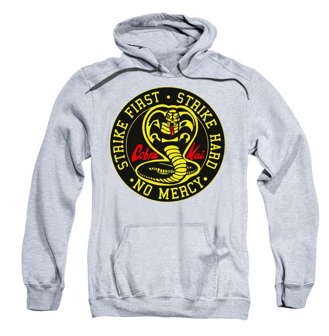 Cobra Kai Strike First Sweatshirt – No Mercy Karate Dojo Pullover