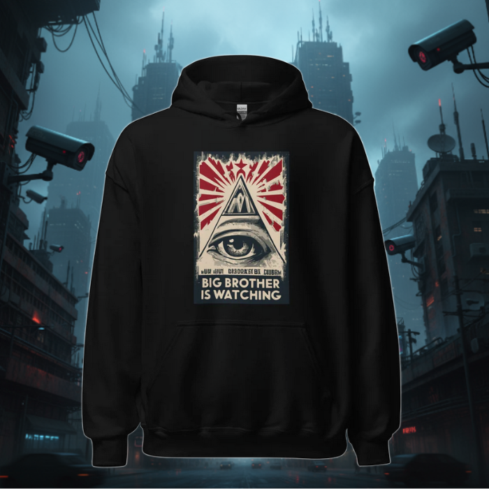 Big Brother is watching Hoodie - Scar Design