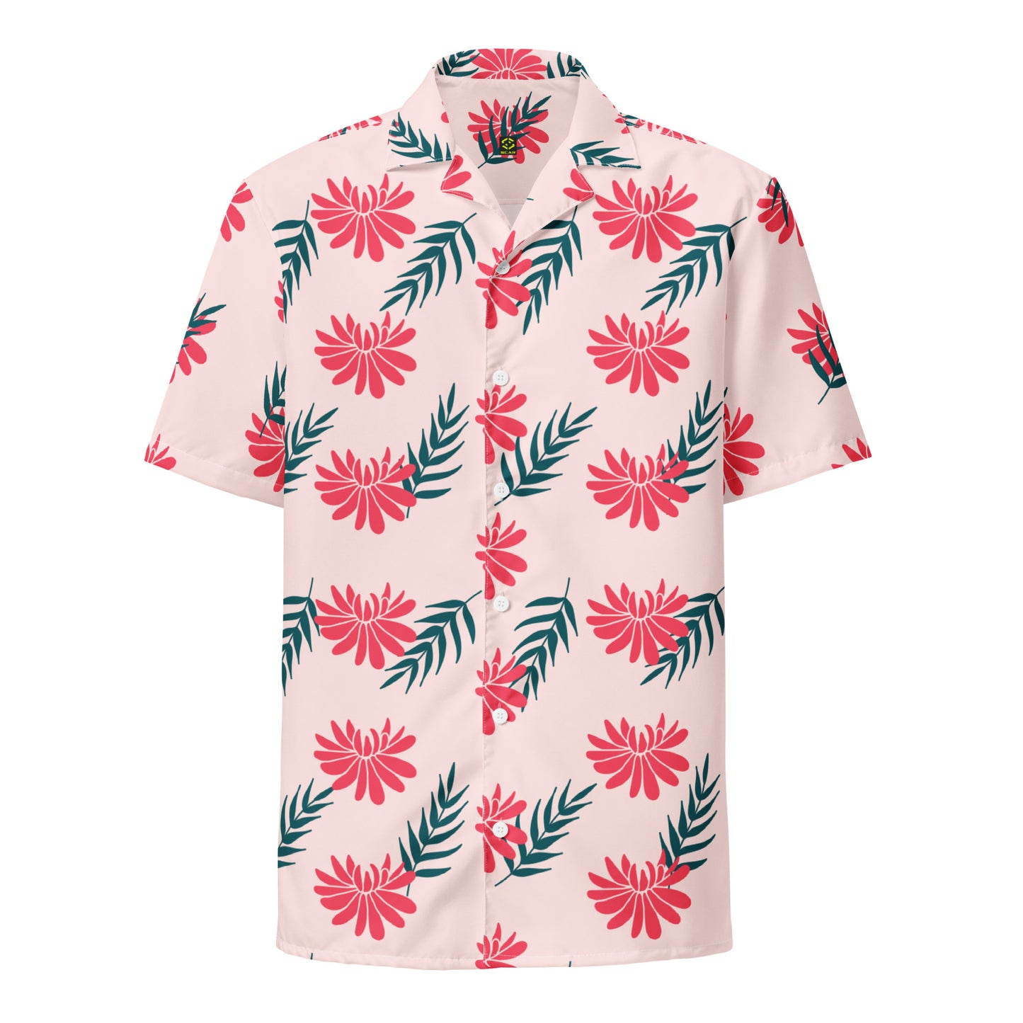 Tropical Flowers short sleeve Shirt