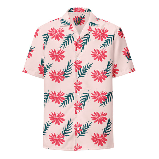 Tropical Flowers short sleeve Shirt