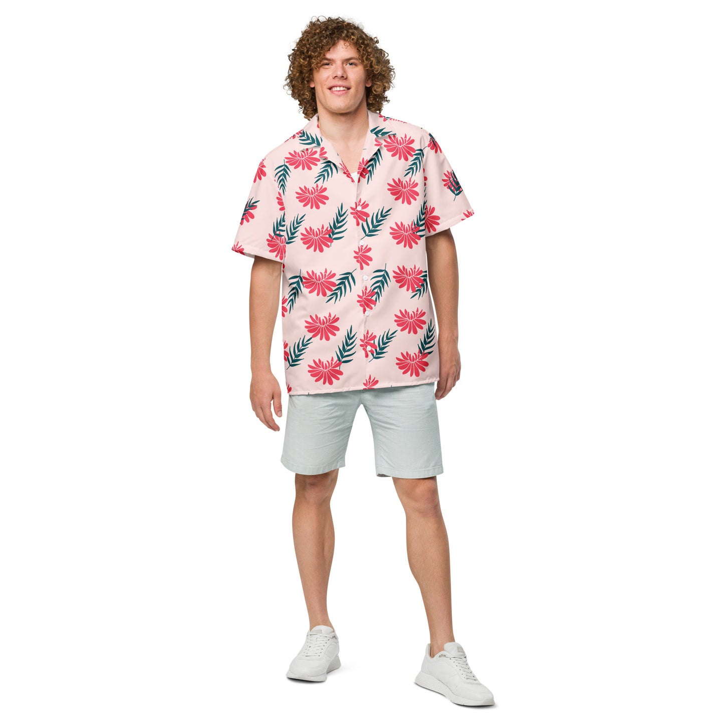 Tropical Flowers short sleeve Shirt