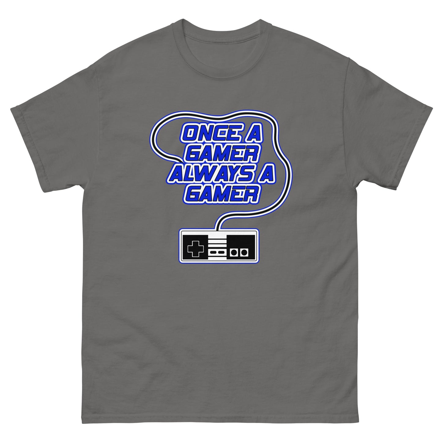 Scar Design Charcoal / S Always a Gamer T-shirt