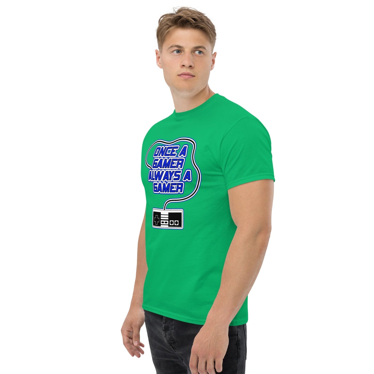 Scar Design T shirt Always a Gamer T-shirt