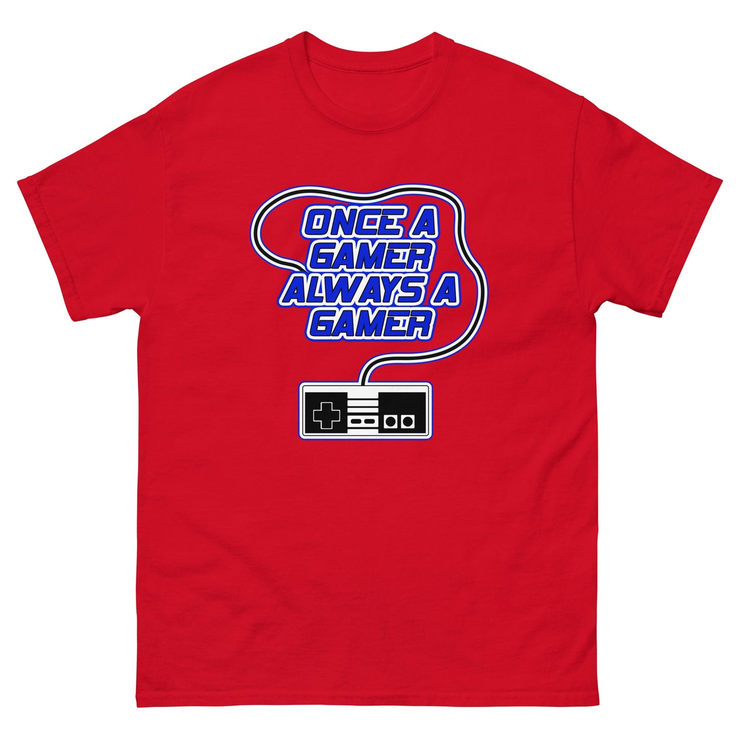 Scar Design T shirt Red / S Always a Gamer T-shirt