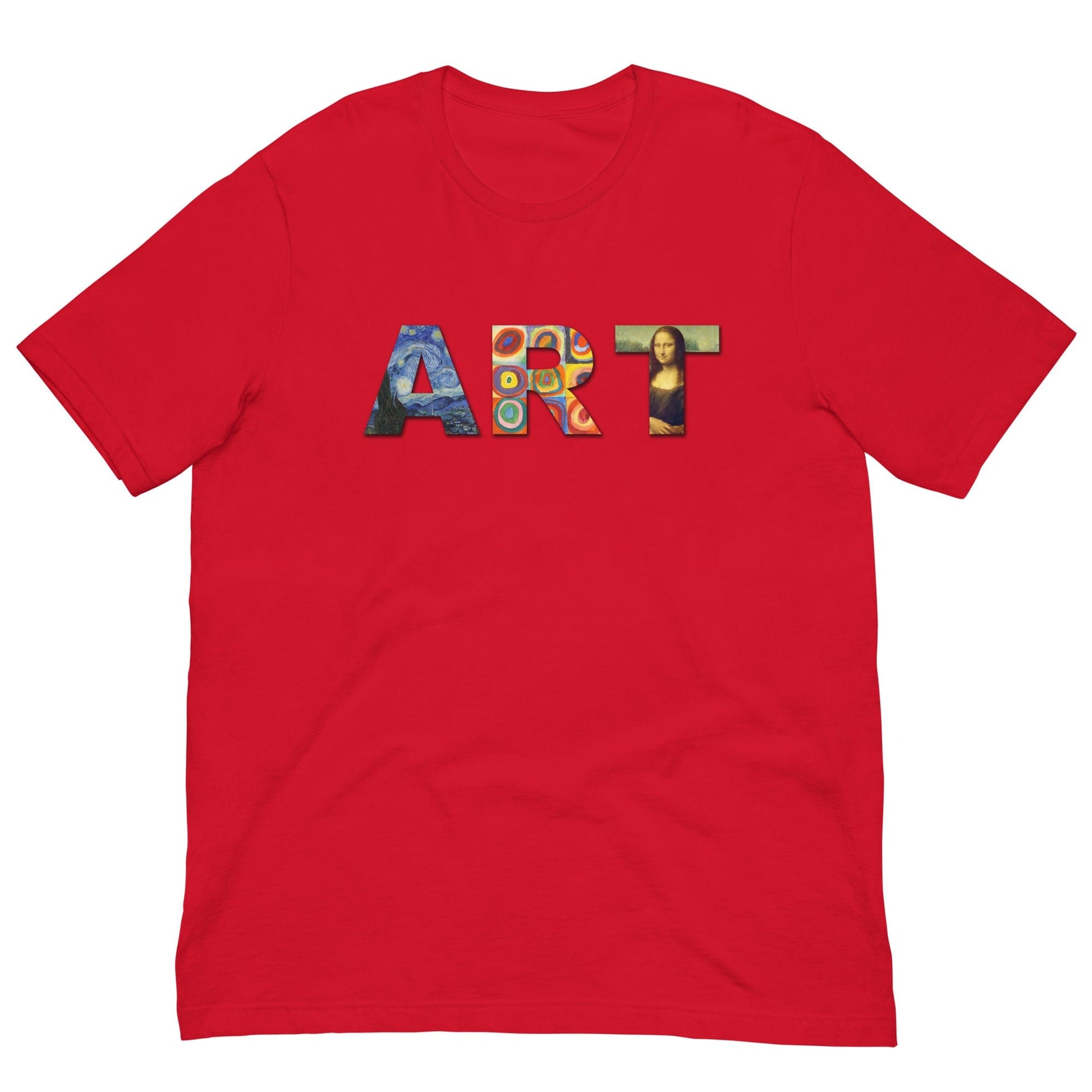 Art Lover Artist T-shirt Red / XS