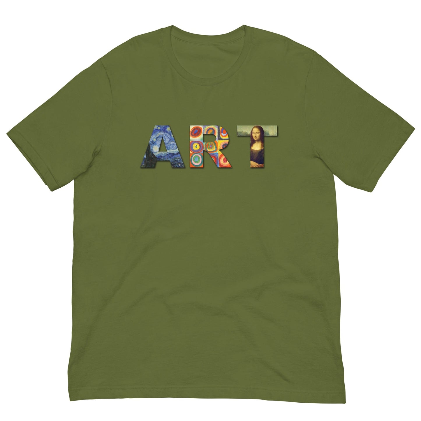 Art Lover Artist T-shirt Olive / S