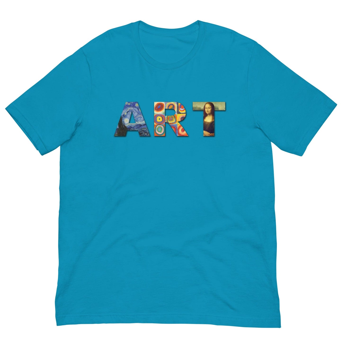 Art Lover Artist T-shirt Aqua / S