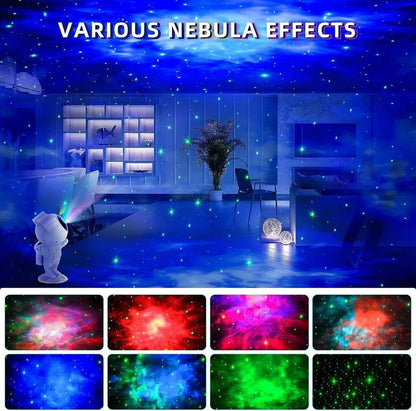 Astronaut Projector Galaxy Starry Sky Night Light Ocean Star LED Lamps