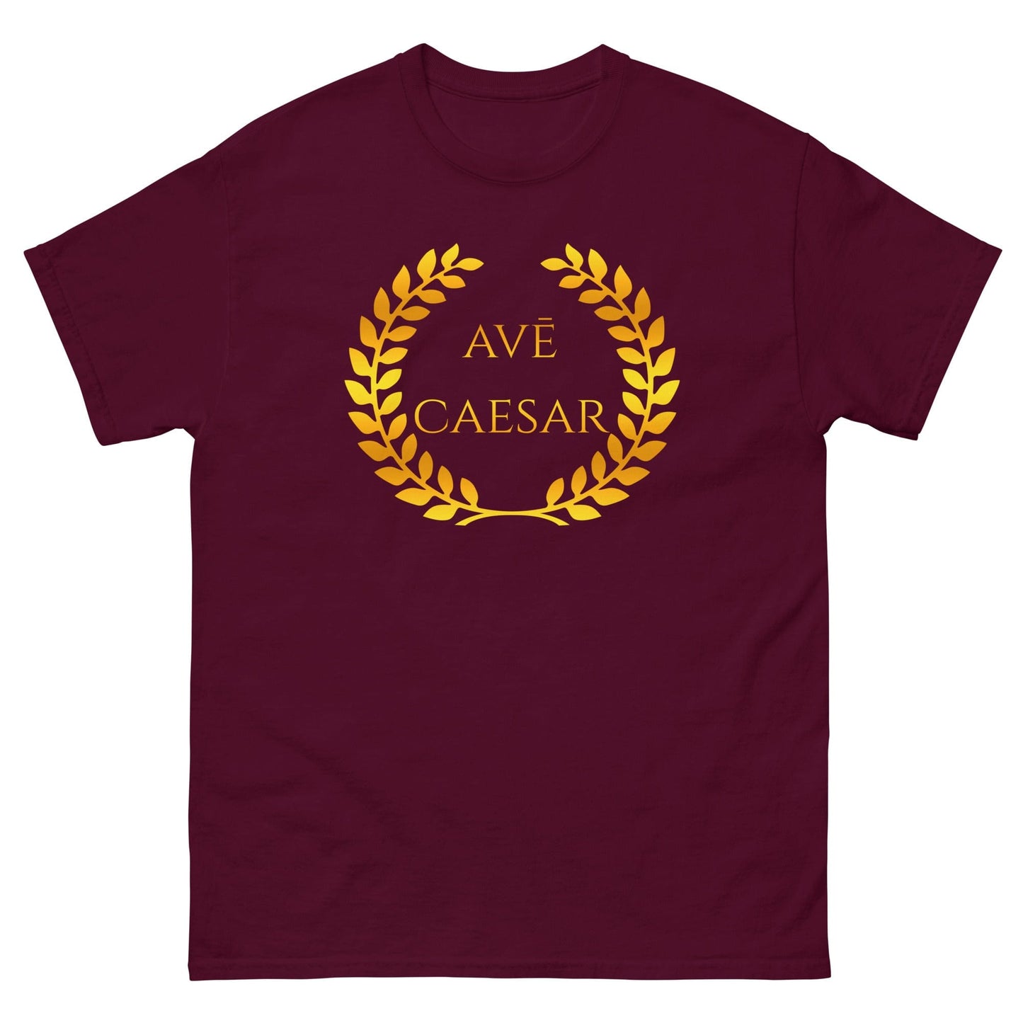 Ave Caesar T-shirt Maroon / S