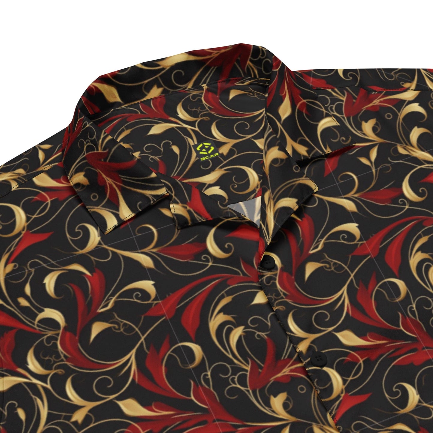 Baroque Art Button Shirt