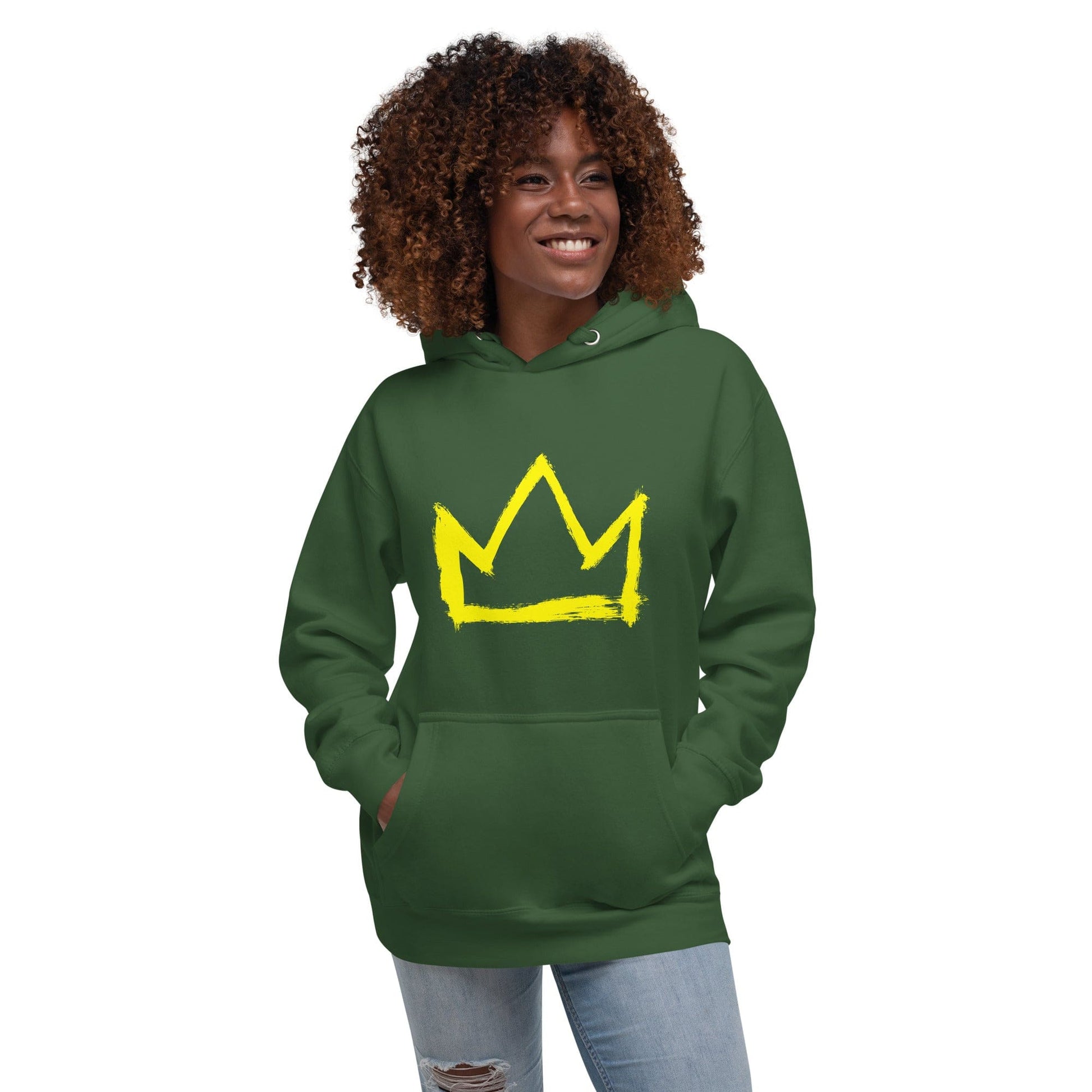 Basquiat crown Hoodie