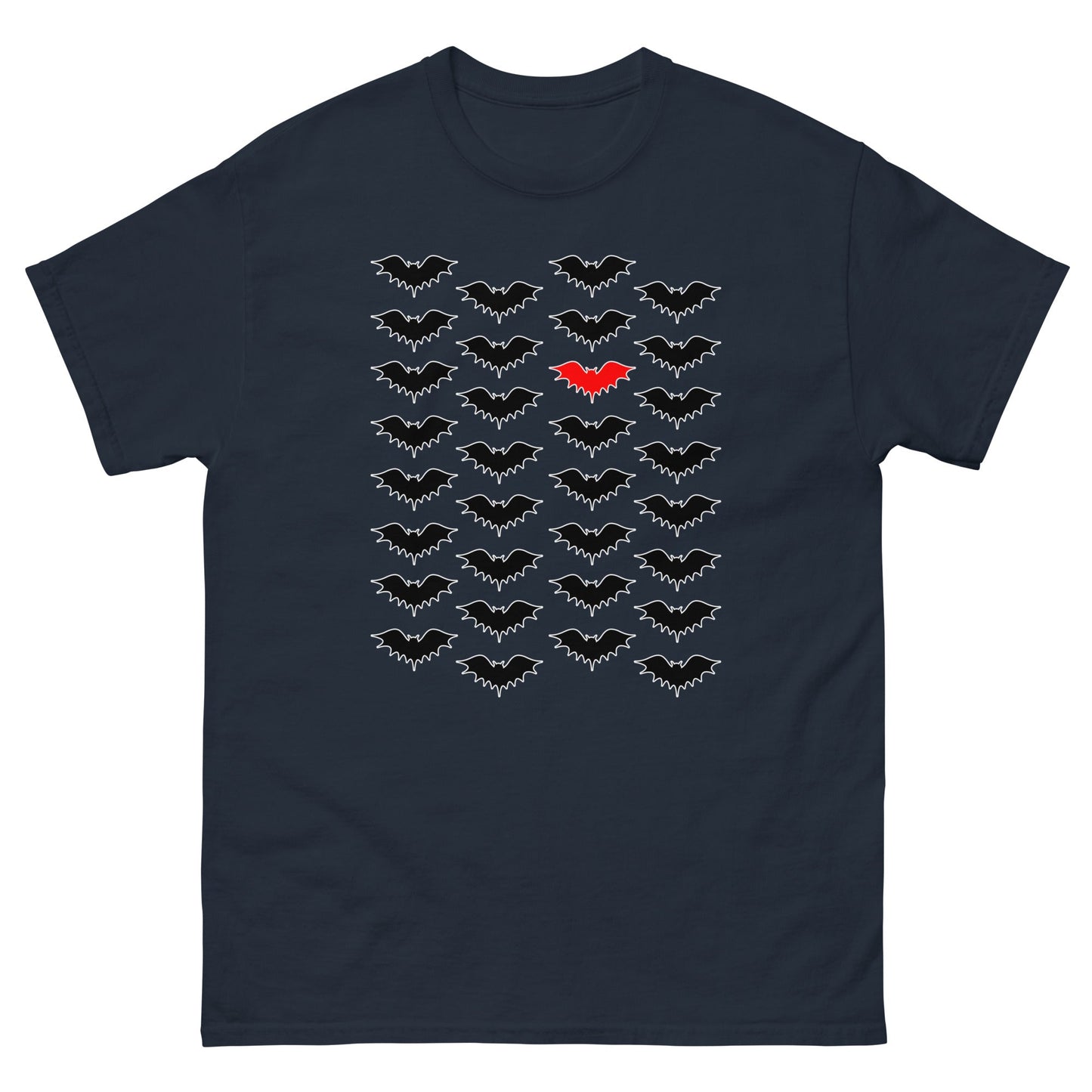 Scar Design T shirt Navy / S Bat Diversity T-shirt