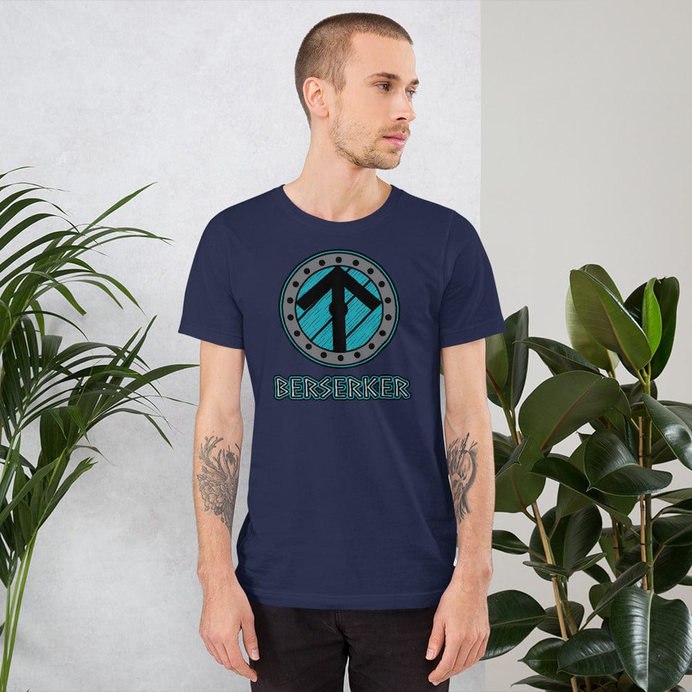 Berserker Viking T-shirt Navy / XS