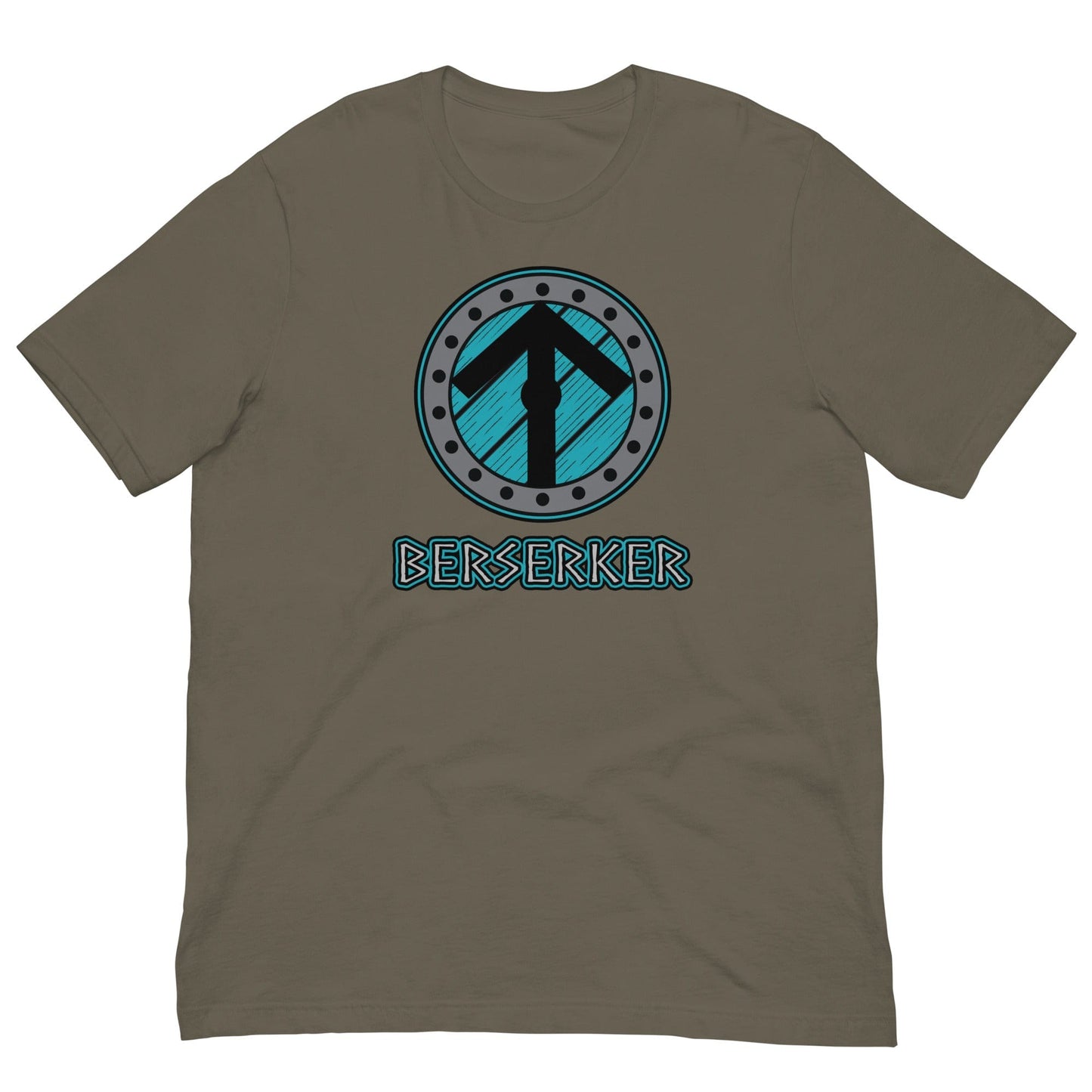 Berserker Viking T-shirt Army / S