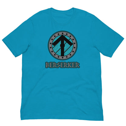 Berserker Viking T-shirt Aqua / S