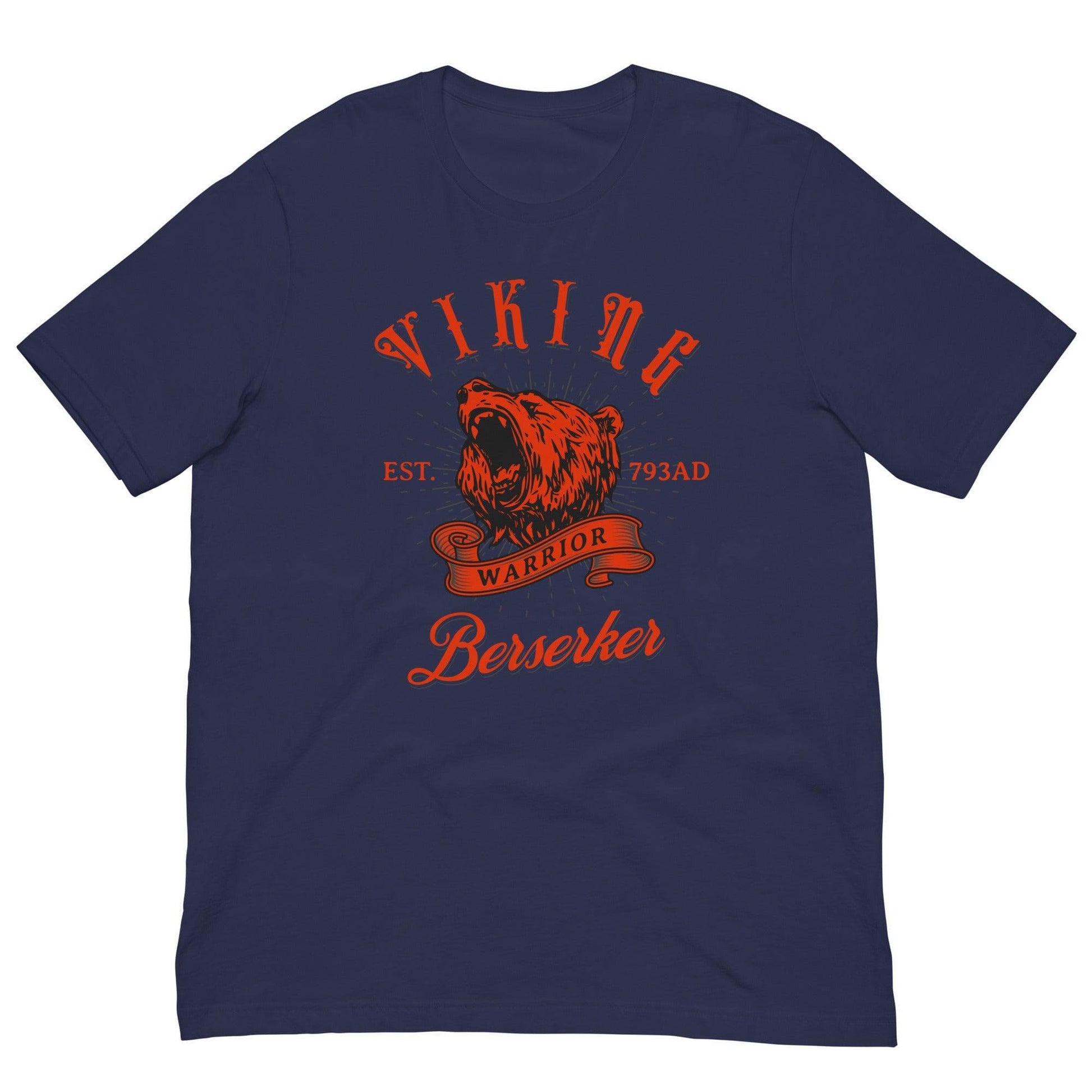 Berserker Warrior T-shirt Navy / XS