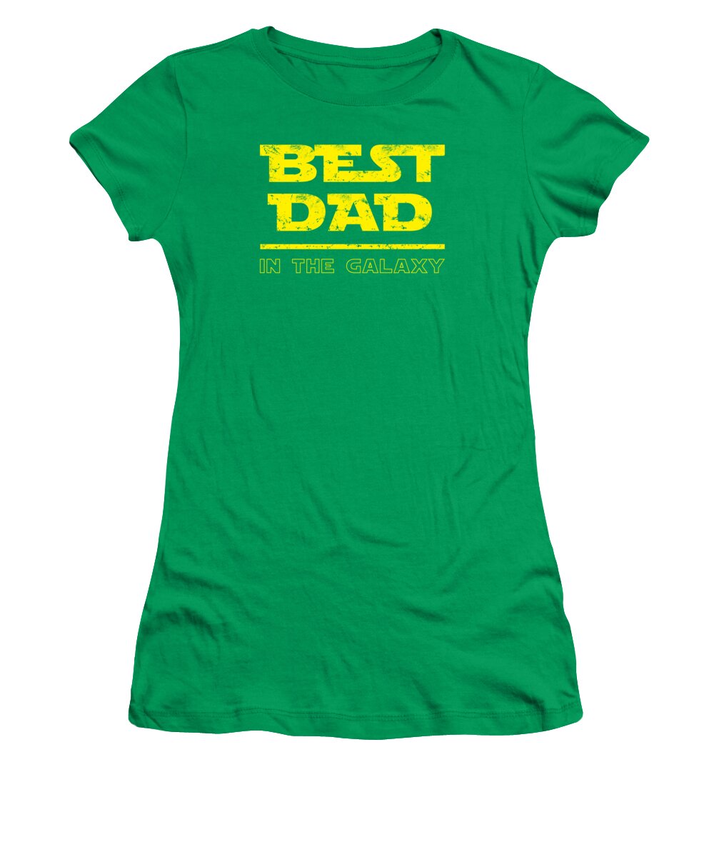 Best Dad in the Galaxy - Women's T-Shirt