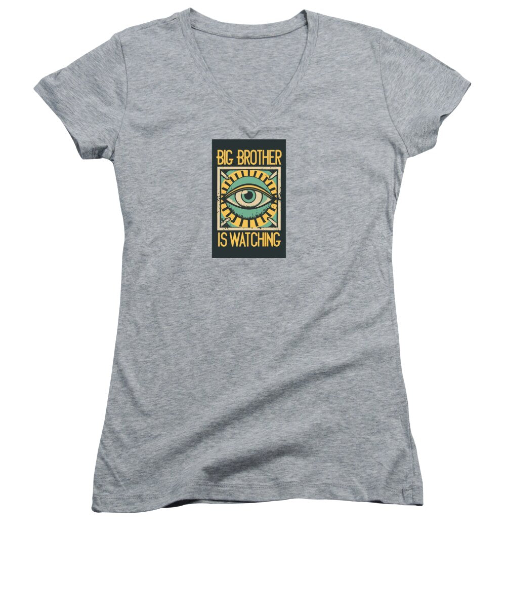 Big Brother is Watching - Women's V-Neck
