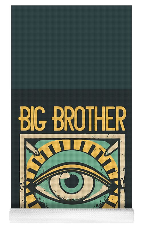 Big Brother is Watching - Yoga Mat