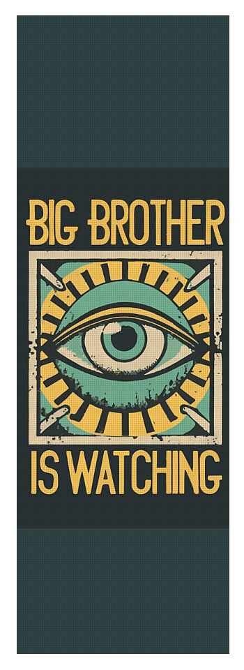 Big Brother is Watching - Yoga Mat