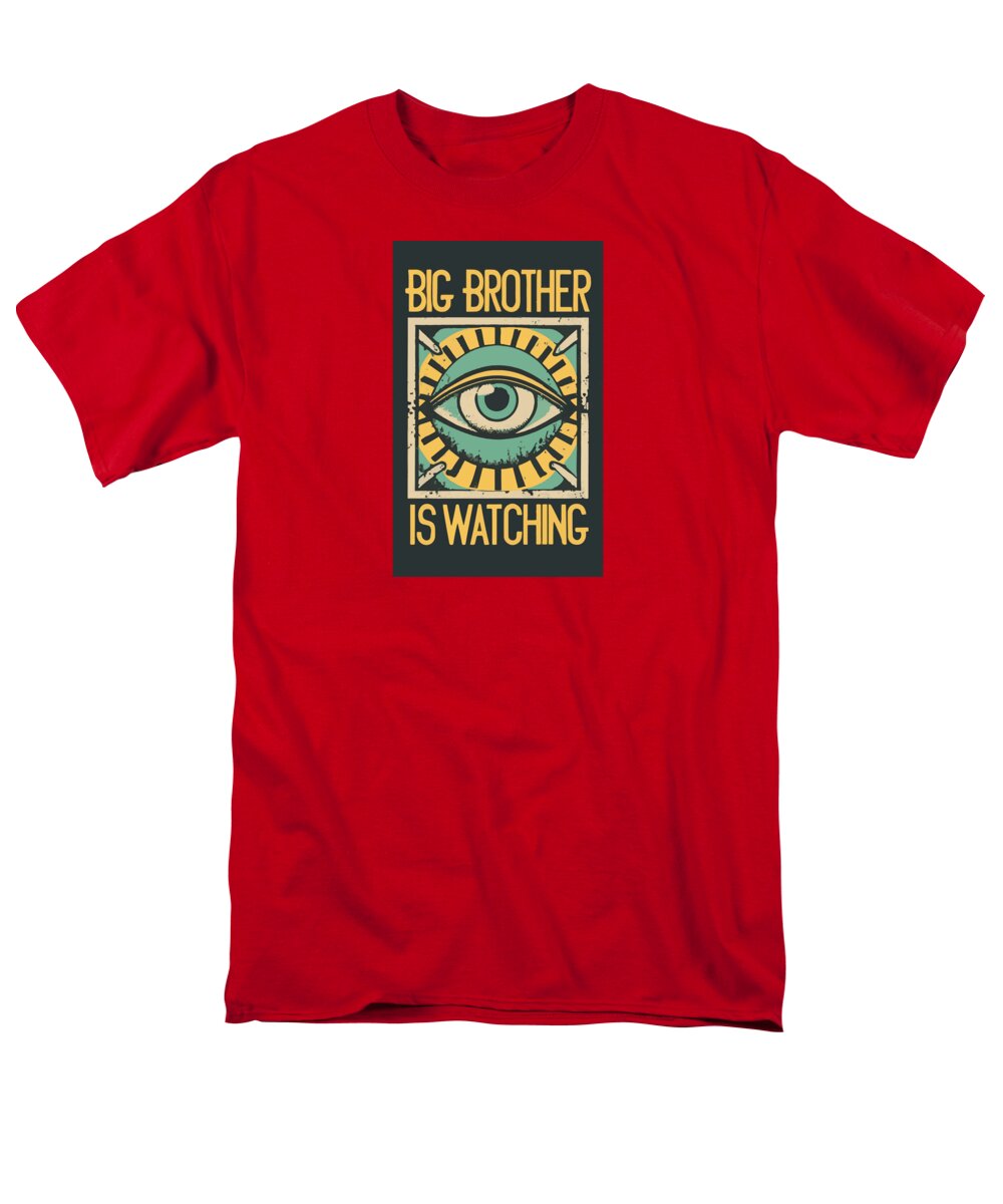 Big Brother is Watching - Men's T-Shirt  (Regular Fit)