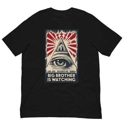 Big Brother is watching T-shirt Black / XS