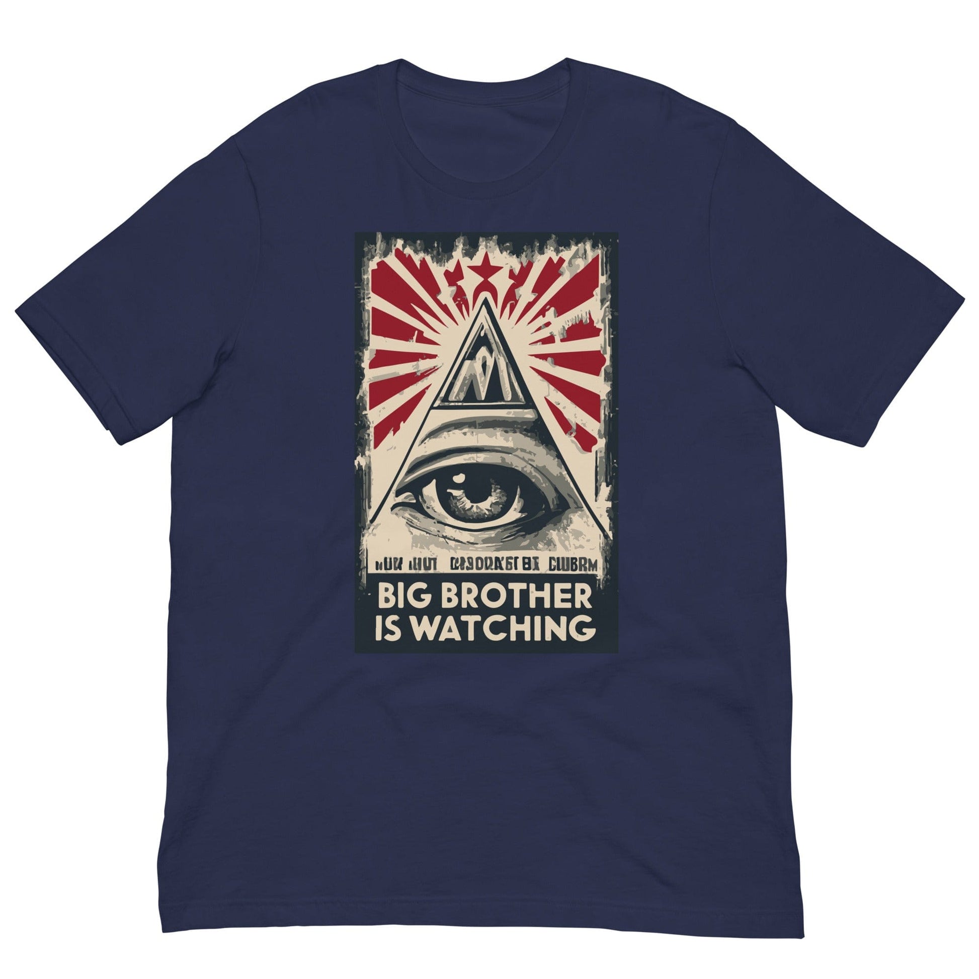 Big Brother is watching T-shirt Navy / XS