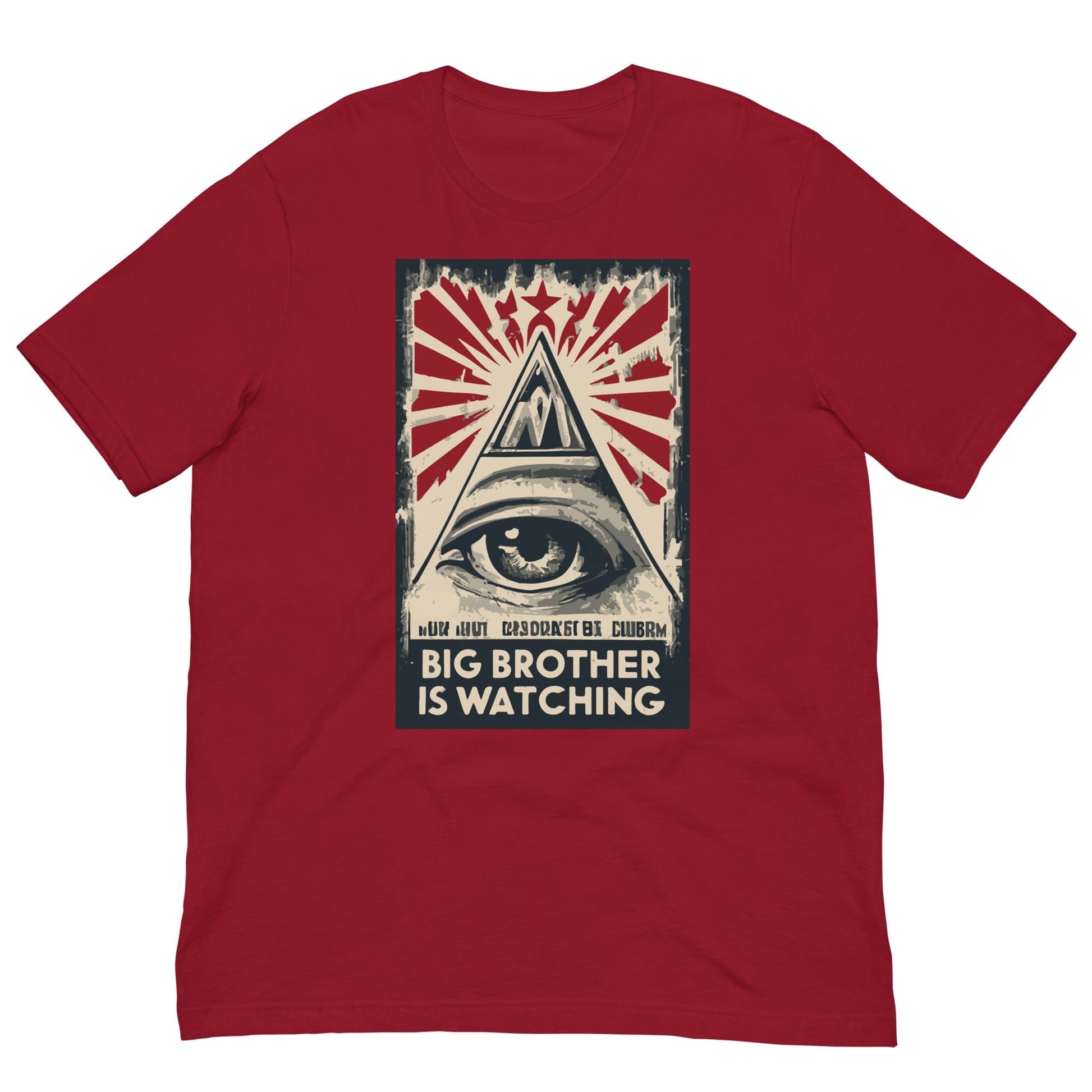 Big Brother is watching T-shirt Cardinal / XS