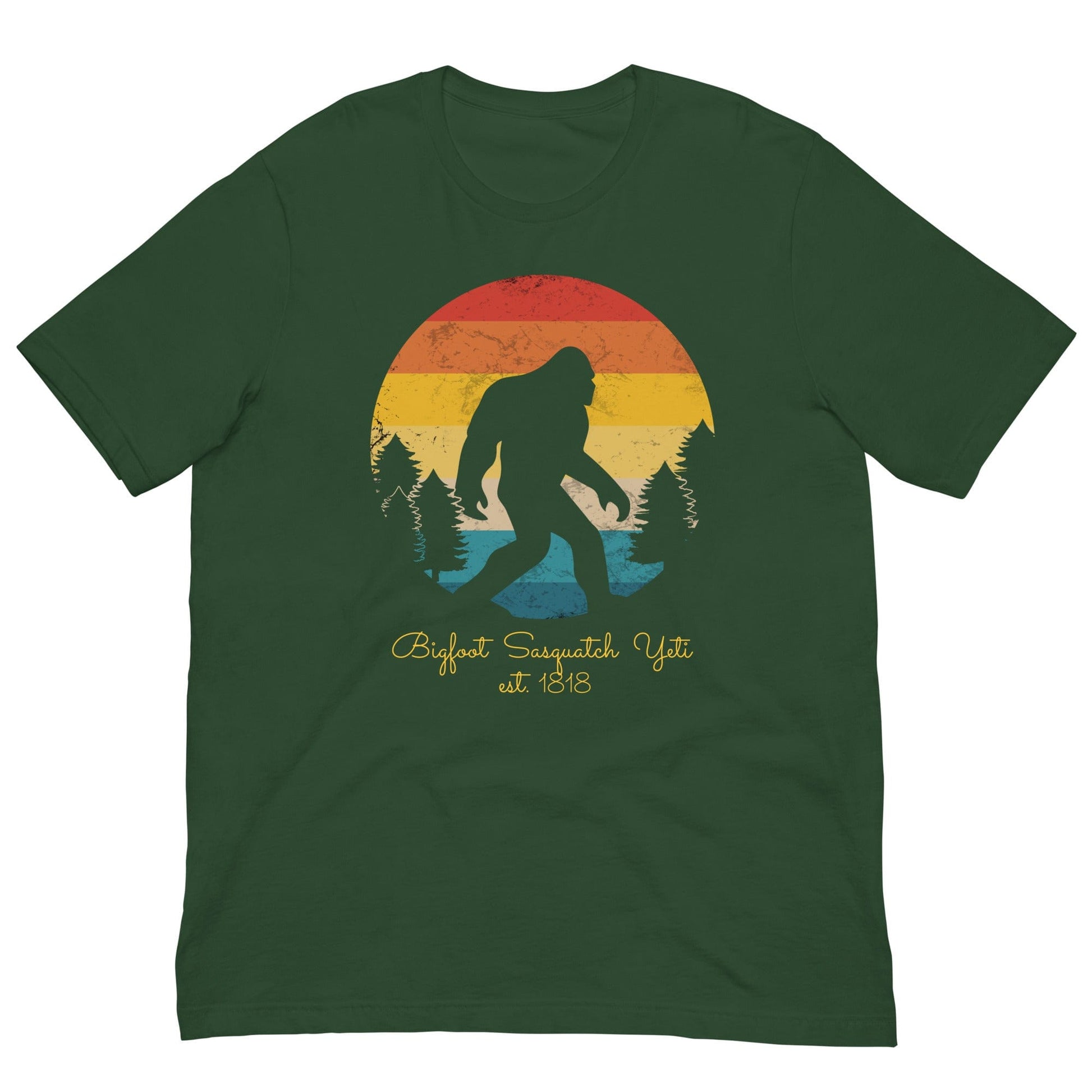 Bigfoot Sasquatch Yeti T-shirt Forest / S