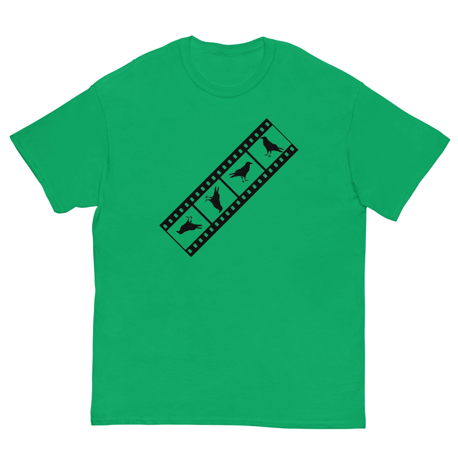 Birds Film Strip T-shirt Irish Green / S