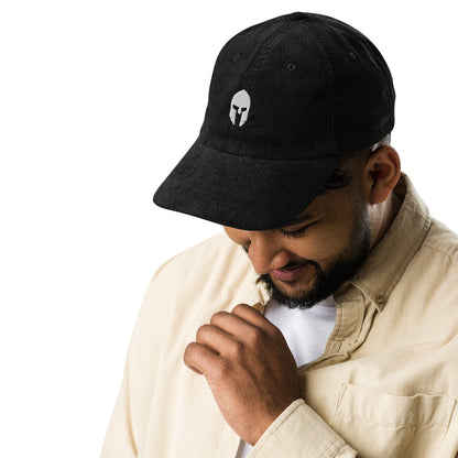 Black Metal Vintage corduroy cap