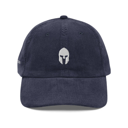 Black Metal Vintage corduroy cap Navy