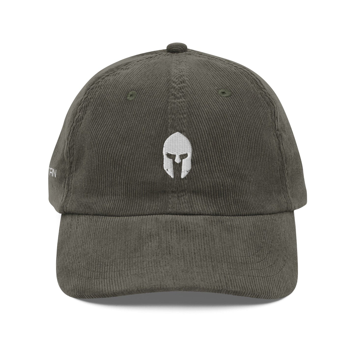 Black Metal Vintage corduroy cap Olive
