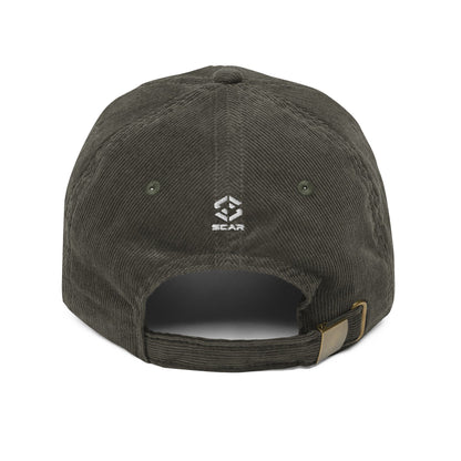 Black Metal Vintage corduroy cap