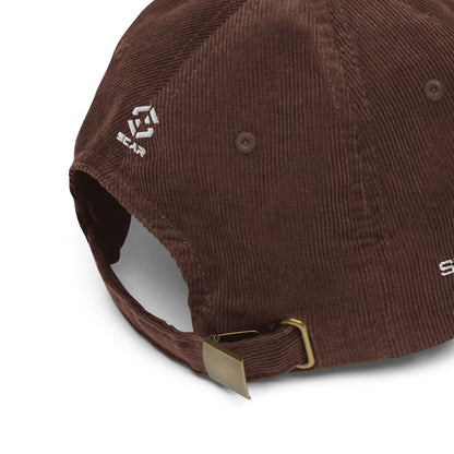 Black Metal Vintage corduroy cap