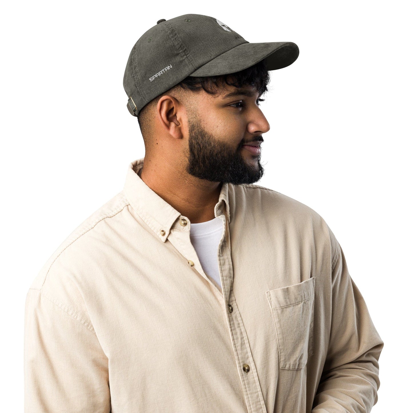 Black Metal Vintage corduroy cap