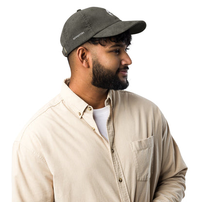Black Metal Vintage corduroy cap