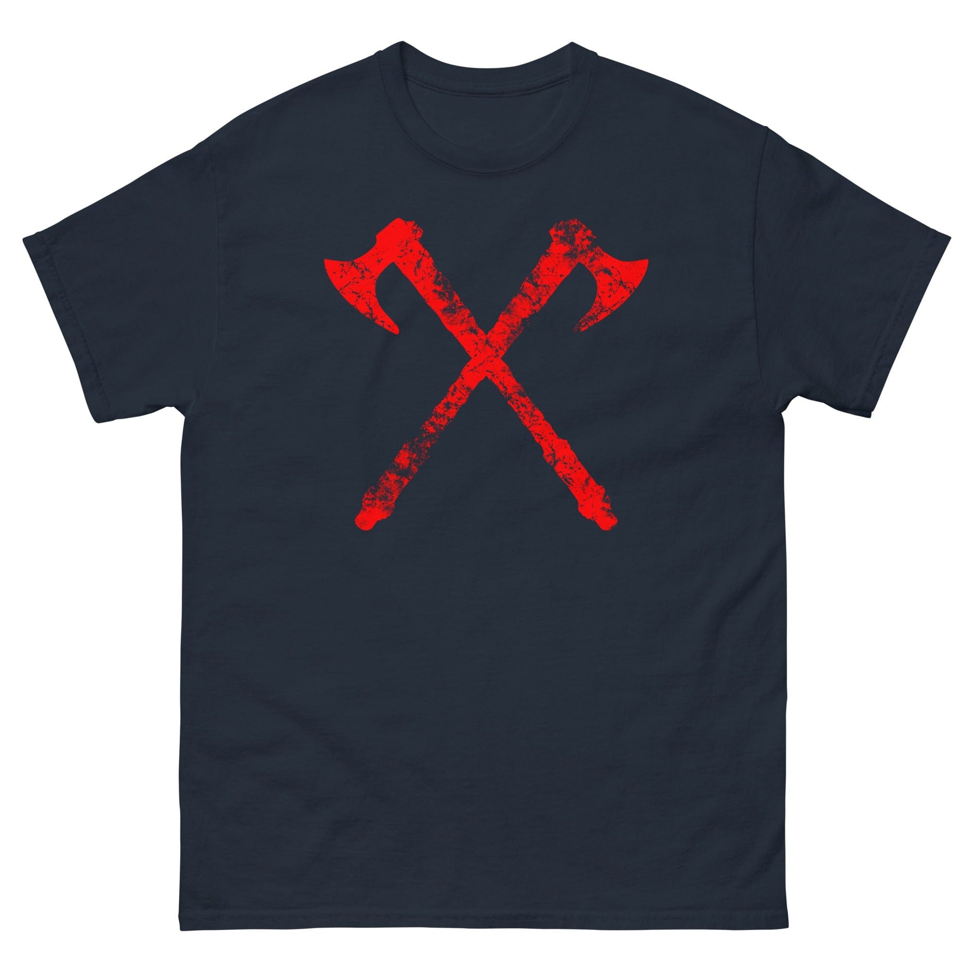 Bloody Viking Axes T-shirt Navy / S