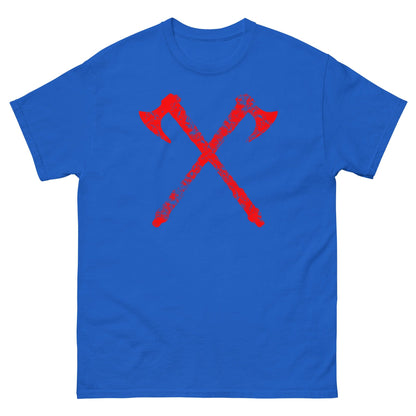 Bloody Viking Axes T-shirt Royal / S